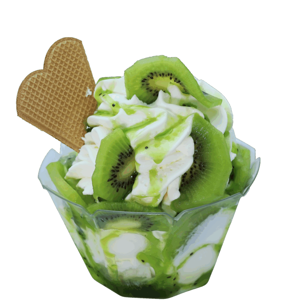 Joghurt-Kiwi-Becher
